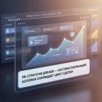 PR-стратегия для B2B — система публикаций, которая сокращает цикл сделки